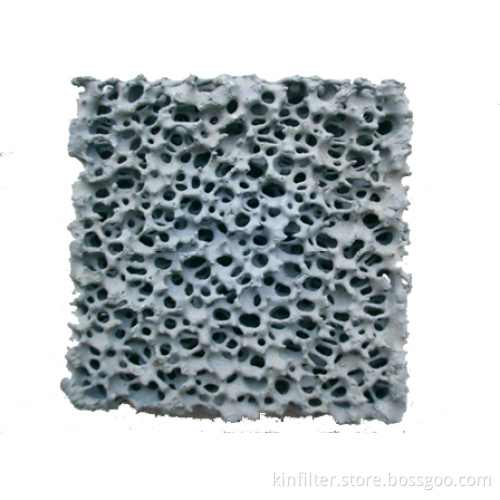 ceramic foam filter for casting industry to filter molten metal liquid